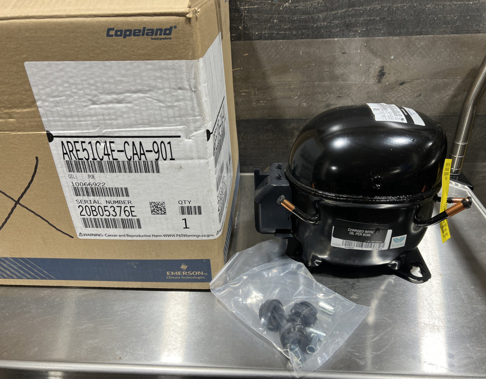 ARE51C4E-CAA-901 Copeland Compressor 115V1Ph 5,220Btu R-134A Nos Surplus