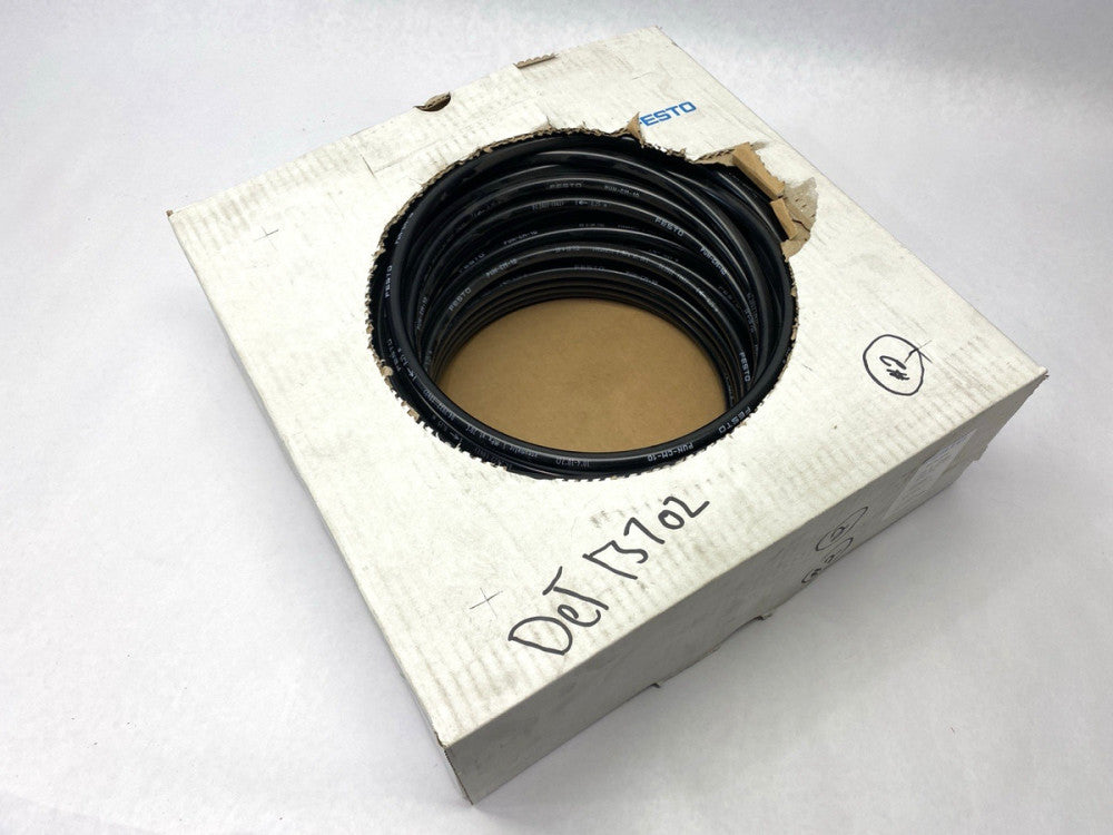 Festo PUN-CM-10-SW Pneumatic Plastic Black Tubing 10mm OD 7mm ID 50m 130817
