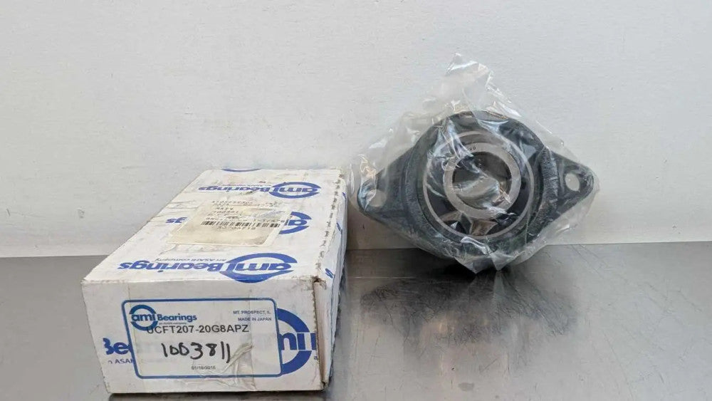 AMI Bearings UCFT207-20G8APZ 2-Bolt Flange Mount Bearing 1-1/4" ID