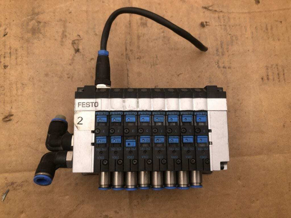 FESTO CPV14-VI 8 Valve Manifold 145PSI 800LPM 24VDC