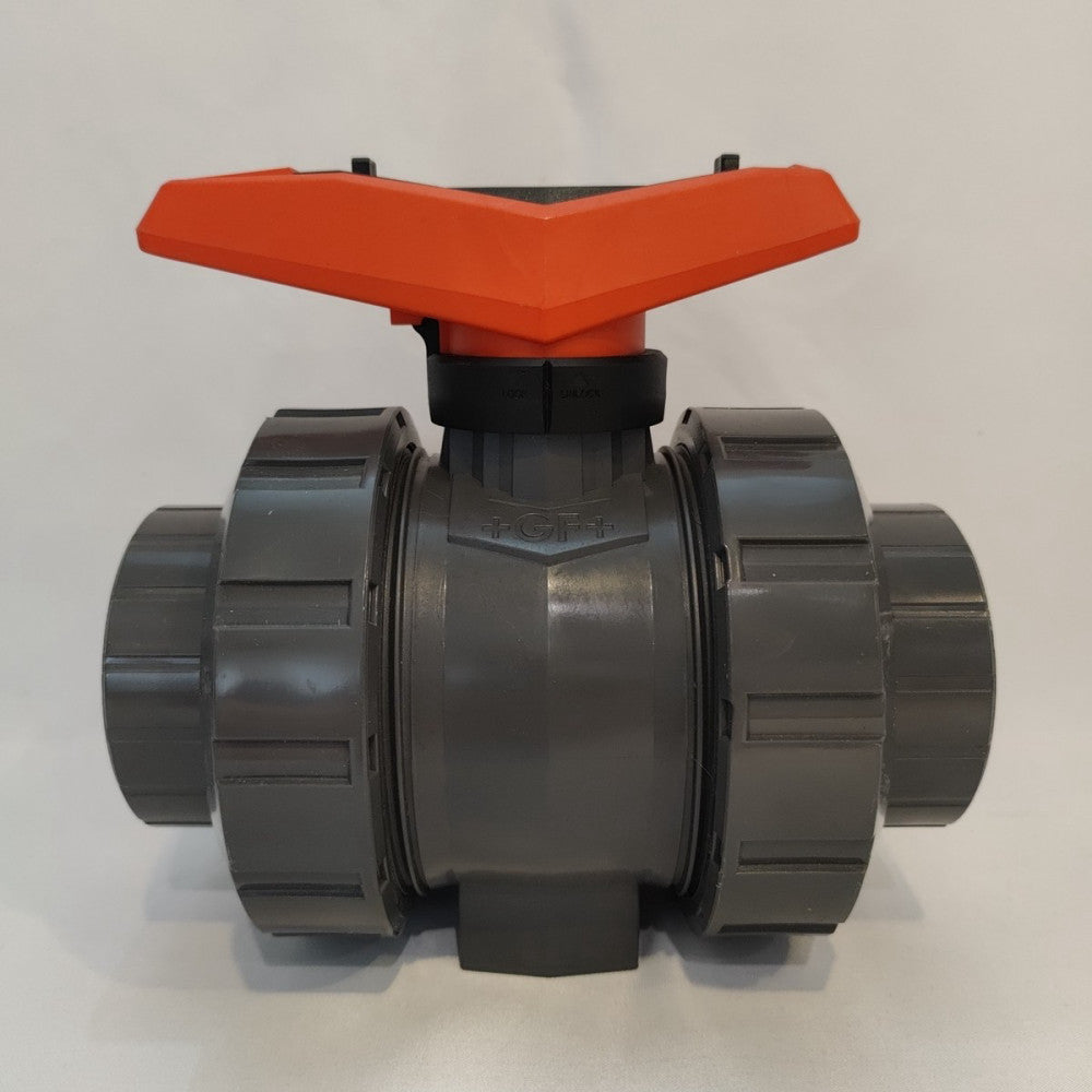 +GF+ Georg Fischer Ball Valve Type 546 PRO | d63DN50 | PVC-U | EPDM PN16