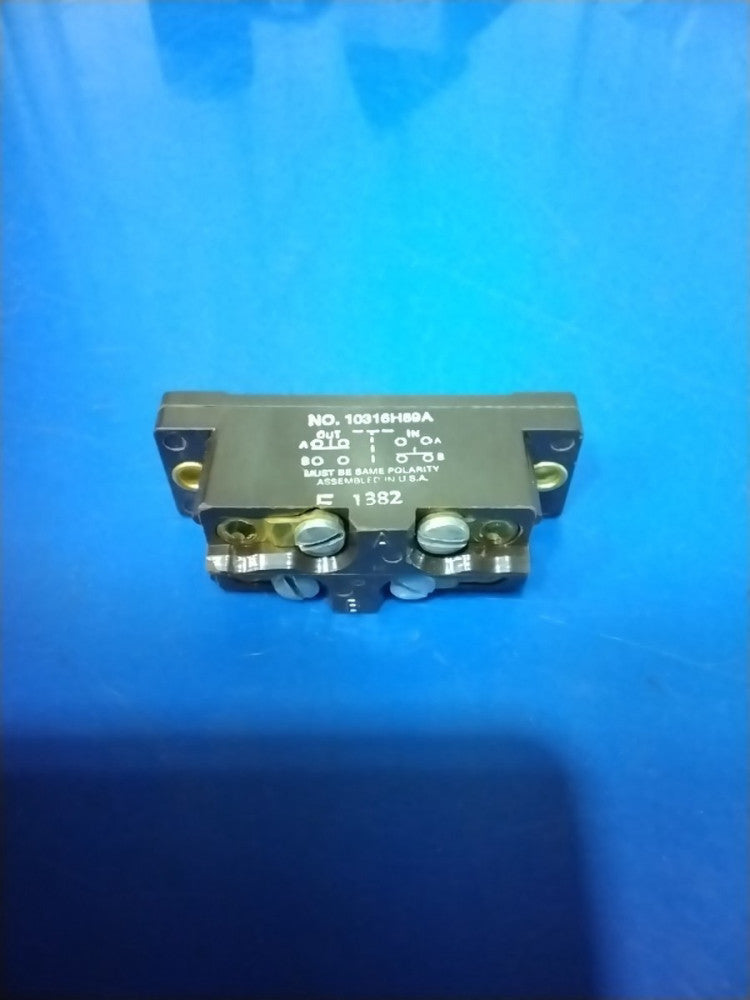 SQUARE D 10316H89A LIMIT SWITCH
