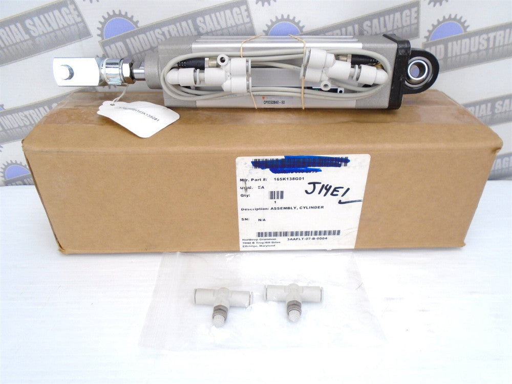 SMC - CP95SDB40-80 - C95 40mm Bore, 80mm Stroke DBL ACTION CYLINDER (NEW in BOX)