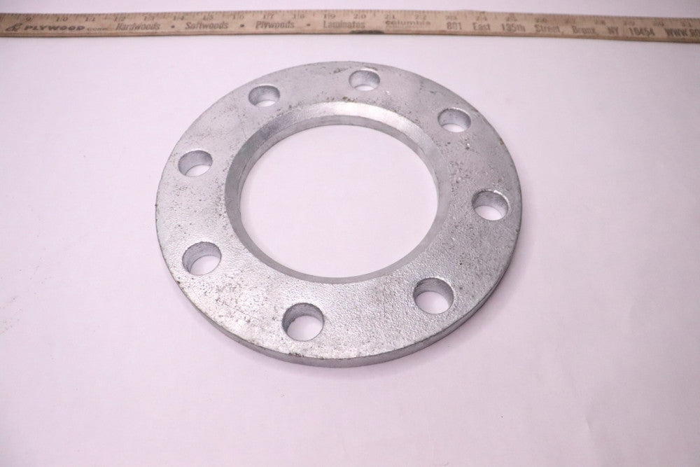 FNW Stub End Back-Up Flange 150 # Galvanized Ductile Iron 4" IPS