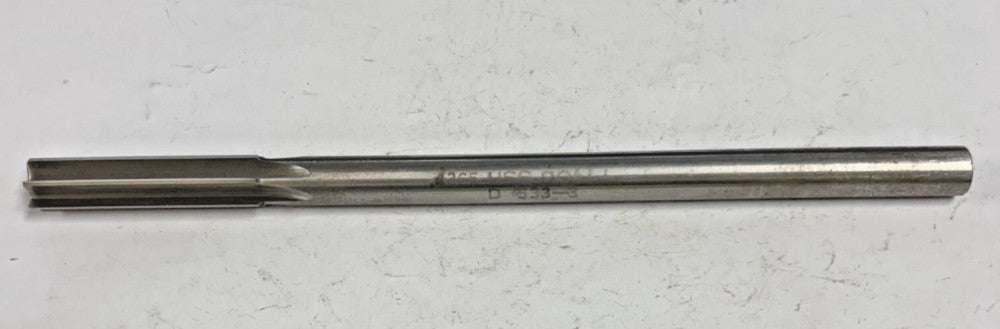 DOALL D#5..-3 HSS CHUCKING REAMER .4365" DIA. 7" OAL 6 FLUTE RH HIGH SPEED STEEL