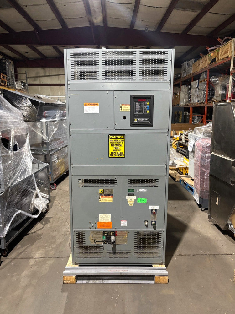 Square D QED 2 Power Style Switchboard 3000A PowerLogic Circuit Monitor 600V