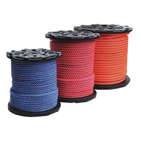 All Gear Ag3stp12b Rigging Line Rope,600 Ft. L,1/2" Dia.,Bl