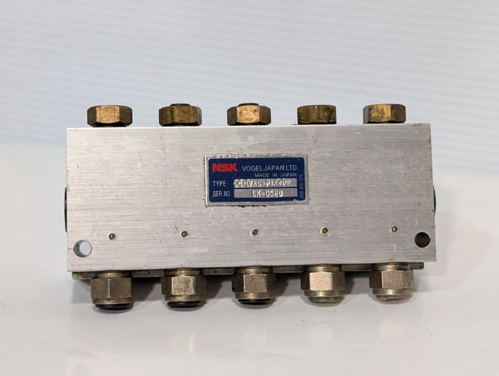 NSK Vogel Type MVA5-P1X4P2 Oil-Air Lubrication System Mixing Valve, As Shown