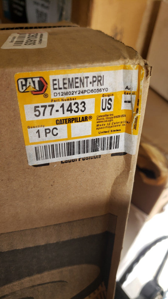 NEW IN BOX Genuine Caterpillar 577-1433 Air Filter FAST FREE SHIP IN 24 HOURS A1