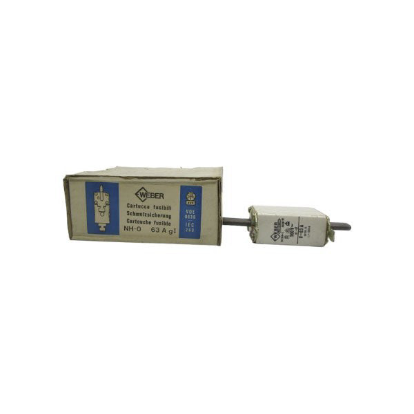 WEBER NH-0 500V 63A (PKG OF 3) NSMP