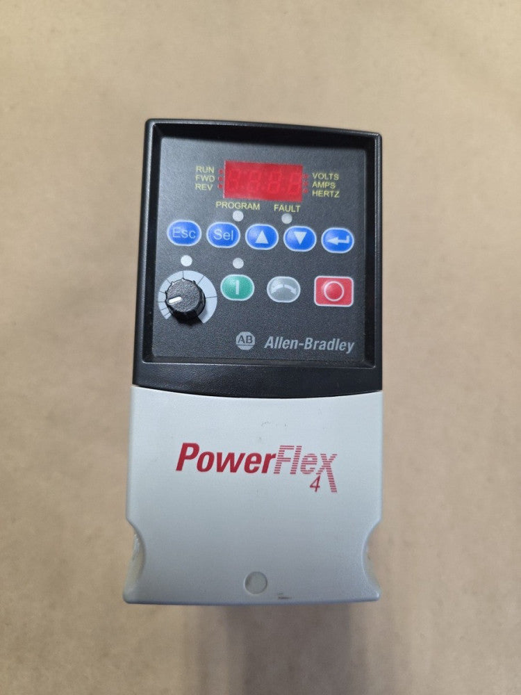 Allen-Bradley 22A-D2P3N104 Series A  Powerflex 4 Drive 0.75kW/1.0HP 380-480V