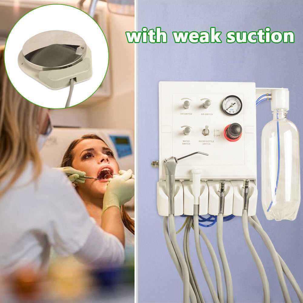 Portable 4 Holes Dental Turbine Unit Air Control Dental Turbine Tooth HealthTool