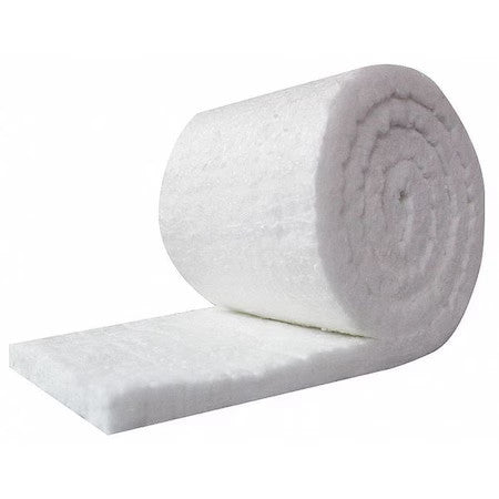 Unitherm Cf6-2-24X50in Ceramic Fiber Insulation,6 Cu. Ft./Lb. 2" Wall