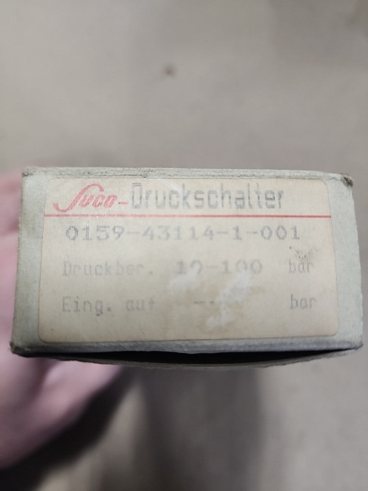 NEW SUCO pressure switch 0159-43114-1-001