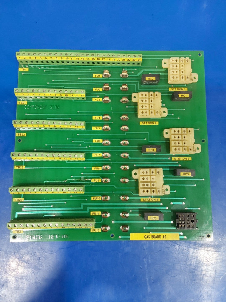GAS BOARD #2 Circuit Board 31426 REV-OR M.E.L-A-O 4295