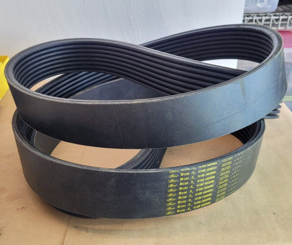 Gates 1610M Micro-V Ribbed V-Belt 4089mm Long 75mm Wide