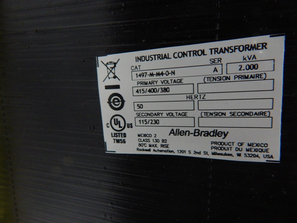 Allen Bradley Transformer 1497-M-M4-0-N