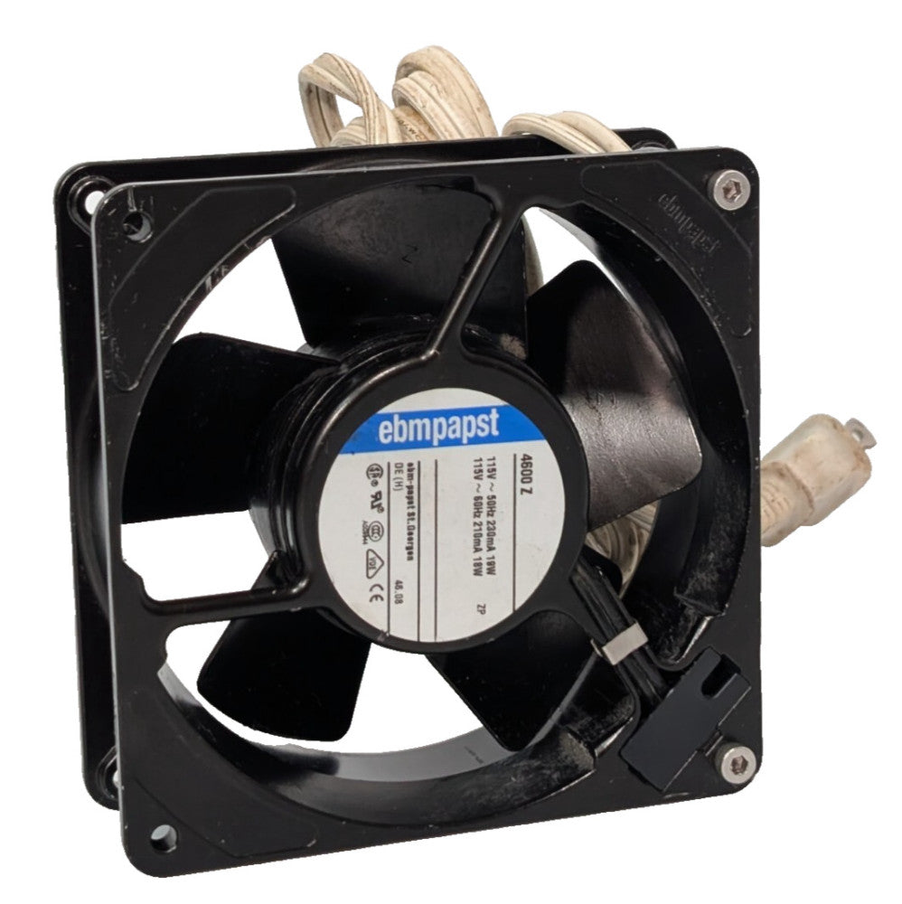 Ebm-Papst 4600-Z Axial Cooling Fan, 115VAC, 50/60Hz, 18-19W, 4600Z