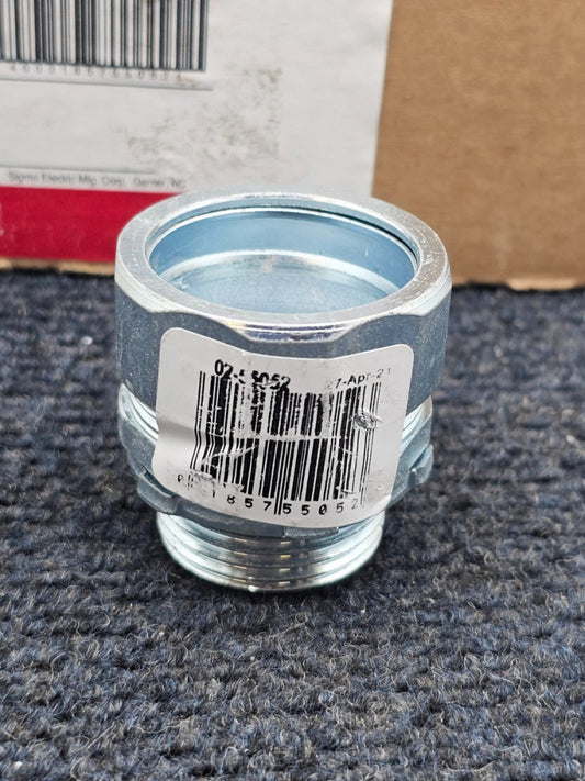(QTY 5) Sigma Electric ProConnex 58986 : Rigid Compression Connector 1" Steel