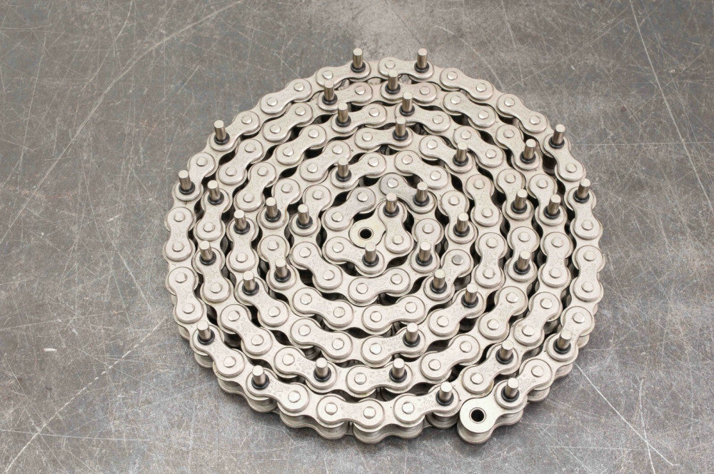 Diamond 60NP Nickel Plated RC-60 Roller Chain Roll 3/4" Pitch RC60-1 102"