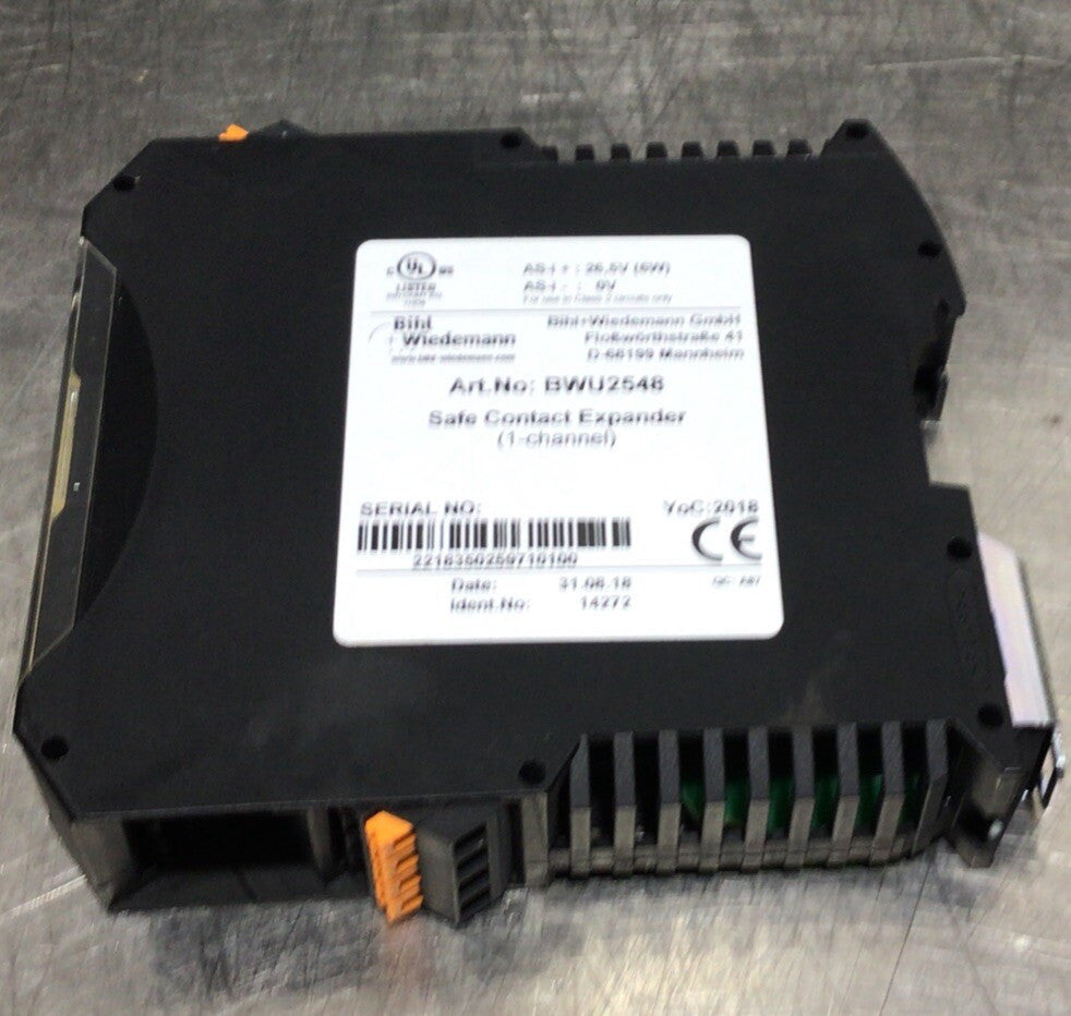 Bihl+Wiedemann BWU2548 Safe Contact Expander 14272 Nos Surplus No Original Box