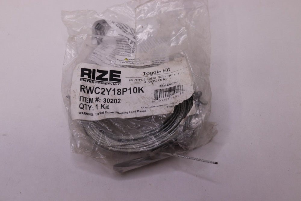Rize Enterprises Y-Toggle Cable Hanging Kit 10' RWC2Y18P10K