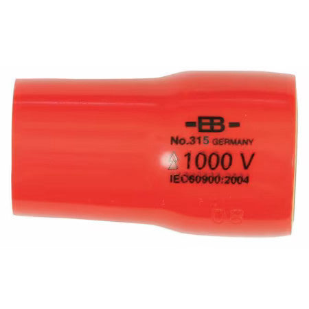 Wiha 31519 3/8 In Drive, 19Mm Hex, Metric Socket
