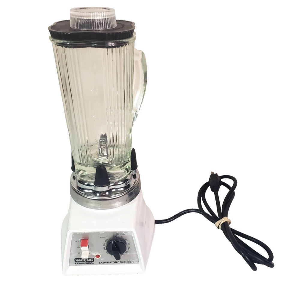 WARING Commercial Lab Blender Timer 7010 Model # 31BL91 Glass Jar Tested