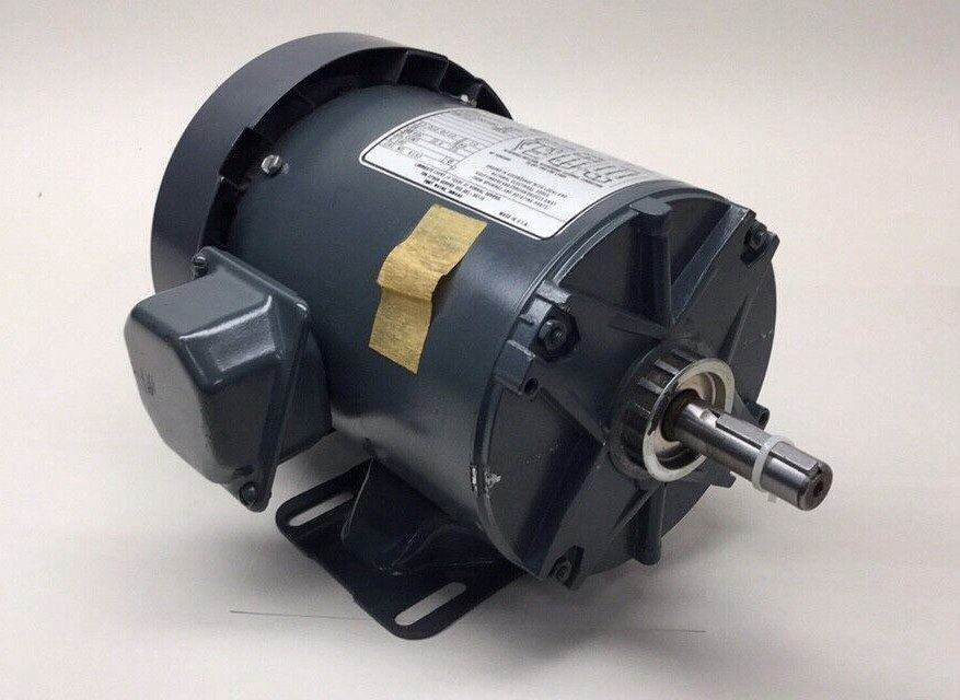 GE 5K35JN31 Used Electric AC Motor K157 3ph 1/2hp 208-230/460V 60hz 3450rpm