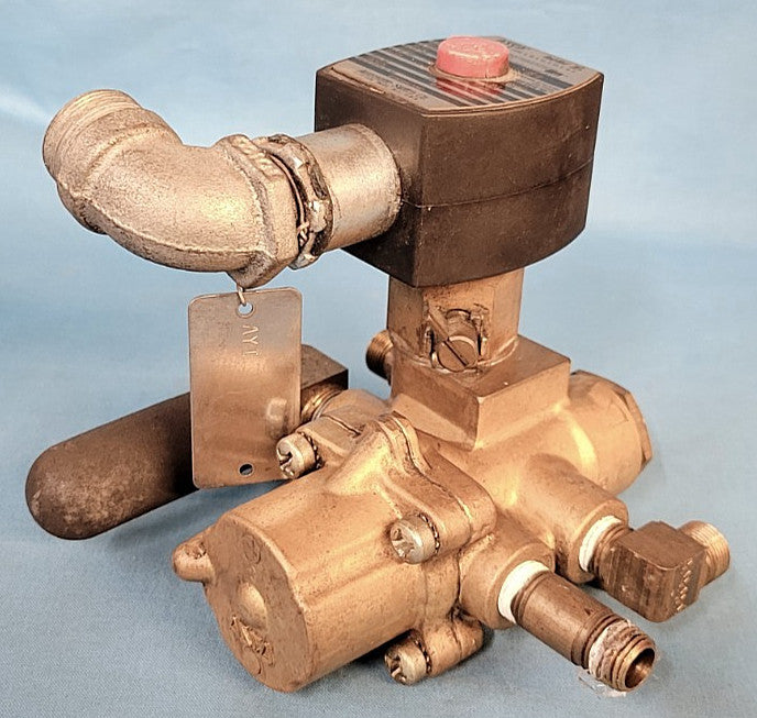 ASCO SOLENOID VALVE M/N: EF8344G70M0 WATTS: 10.1  PIPE: 1/4" FNPT