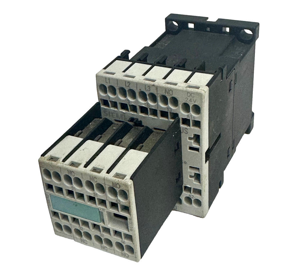 SIEMENS  3RH1911-2HA12 AUX. SWITCH BLOCK & 3ZX1012-0RH11-1AA1  SIRIUS CONTACTOR