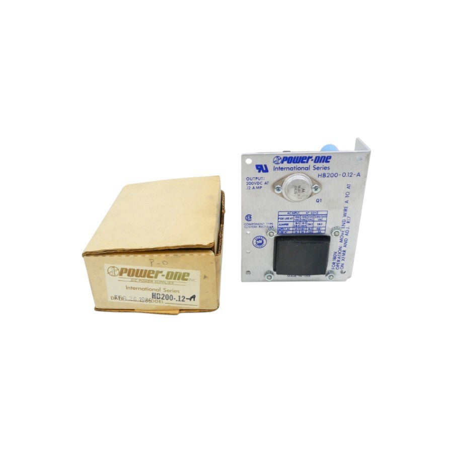 POWER-ONE HB200-0.12-A 230/240VAC .5A NSMP