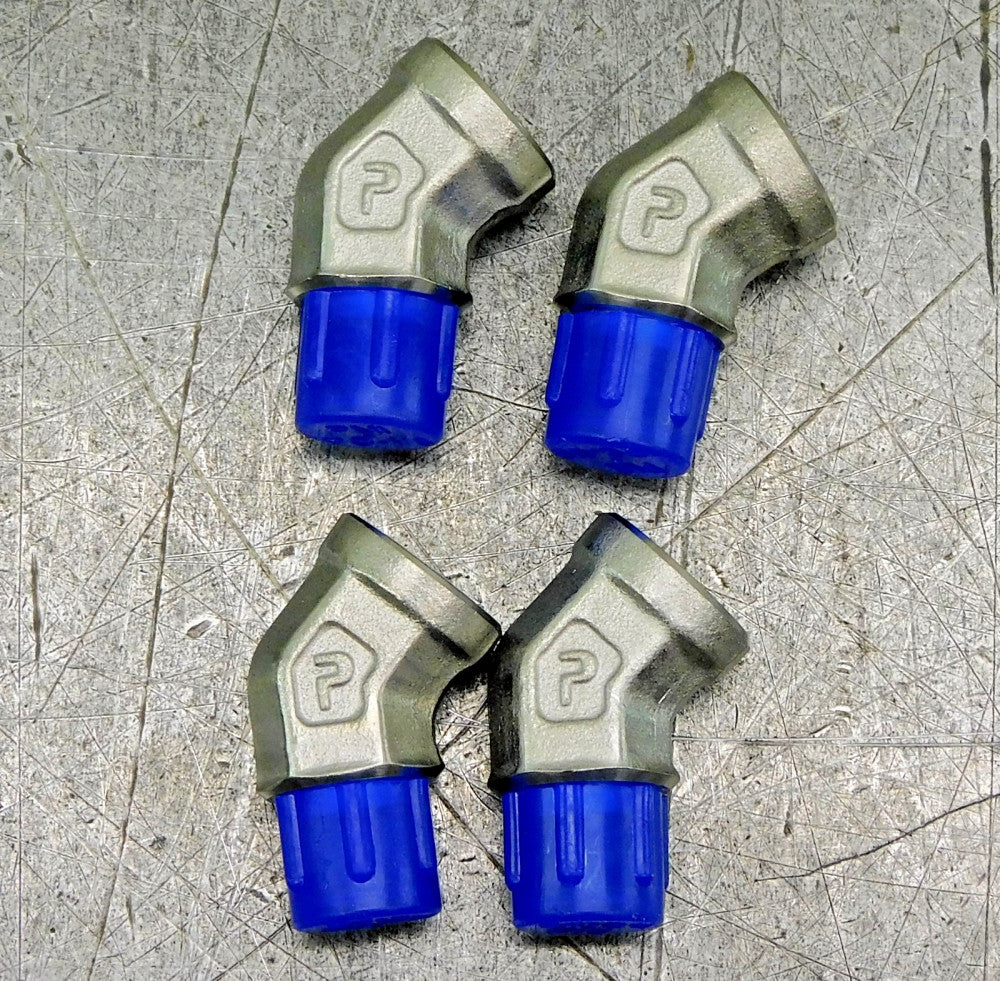 Parker 175B T0218 Stainless Steel 316 SS Street Elbow 1/8" NPT Lot of Four (4)