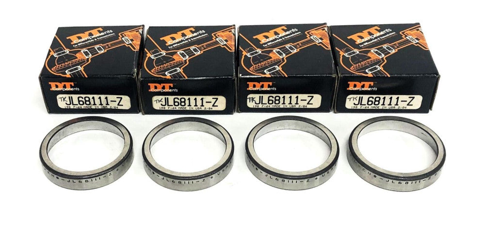 Timken Tapered Roller Bearing Cup JL68111-Z [Lot of 4] NOS