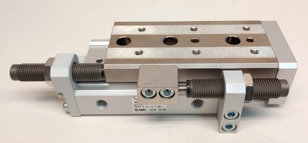 SMC MXQ20-50B Pneumatic Slide Table Cylinder MXQ2050BS