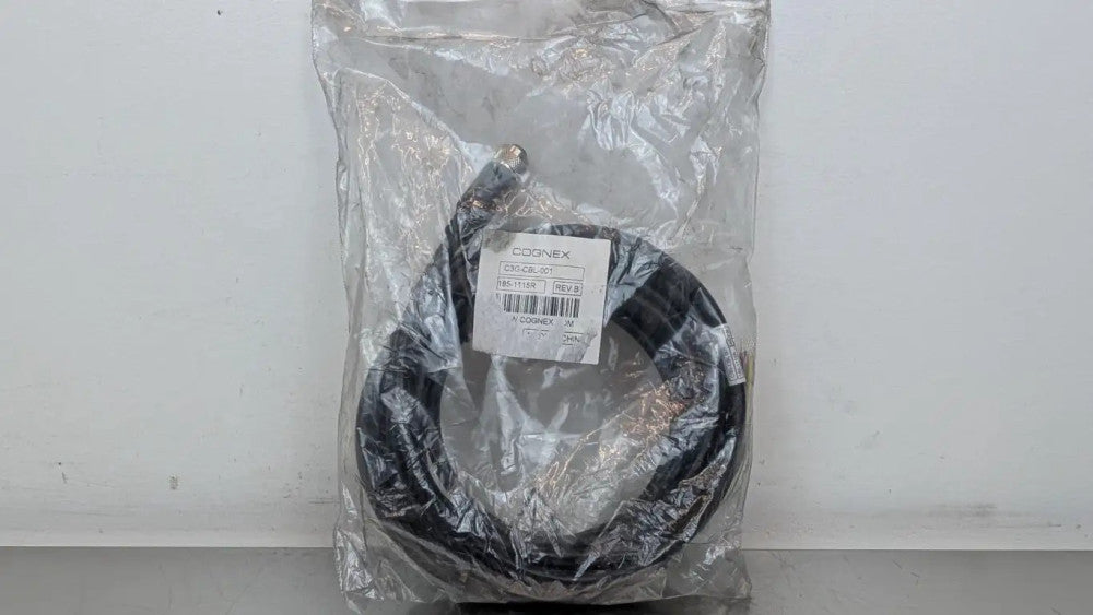Cognex 185-1115R Power and I/O Breakout Cable C3G-CBL-001 Rev B 12-Pin 12-Wire 5