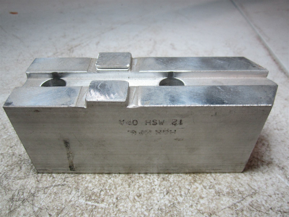 H & R Mfg 12 MSH 0PA Heavy Duty Soft Top Drill Chuck Jaw