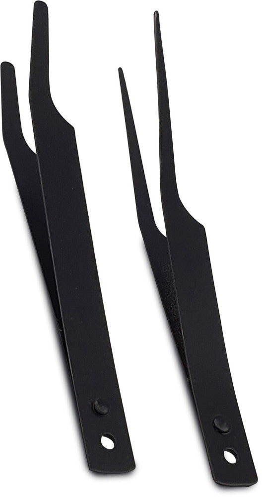 Entomology Forceps, Set of 2, for Delicate Entomology Work. Flexible Stainles...