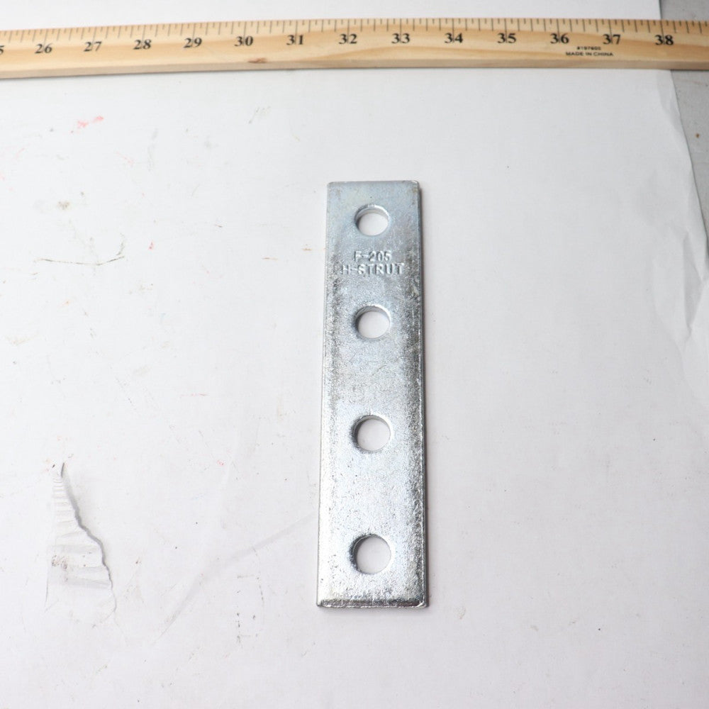 Splice Plate Four Hole Electrogalvanized Steel F-205