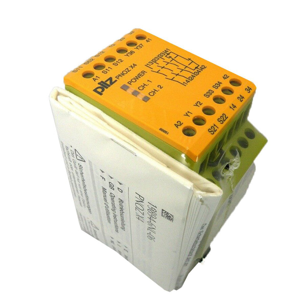 One Brand New PILZ 774730 PNOZ X4 24VDC 3n/o 1n/c Safety relay module