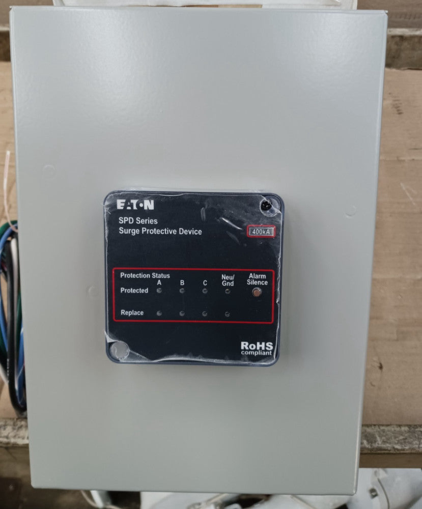 New Eaton SPD400480Y2K Surge Protective Device 277/480 Vac 200Ka SCCR 400Ka Cap