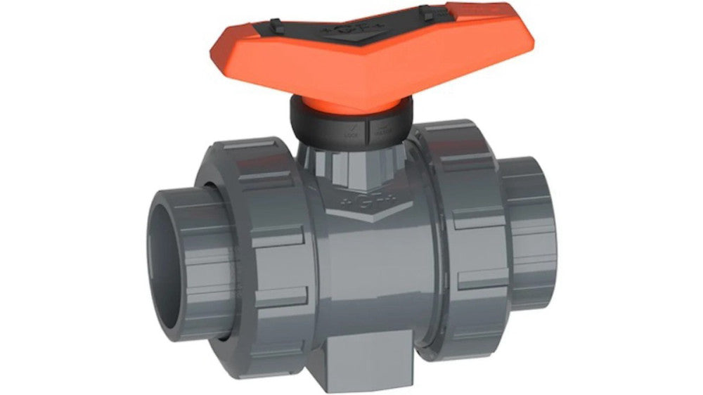 +GF+ Georg Fisher d40DN32 PVC Socket Ball Valve 161 546 065 Type 546 PN16