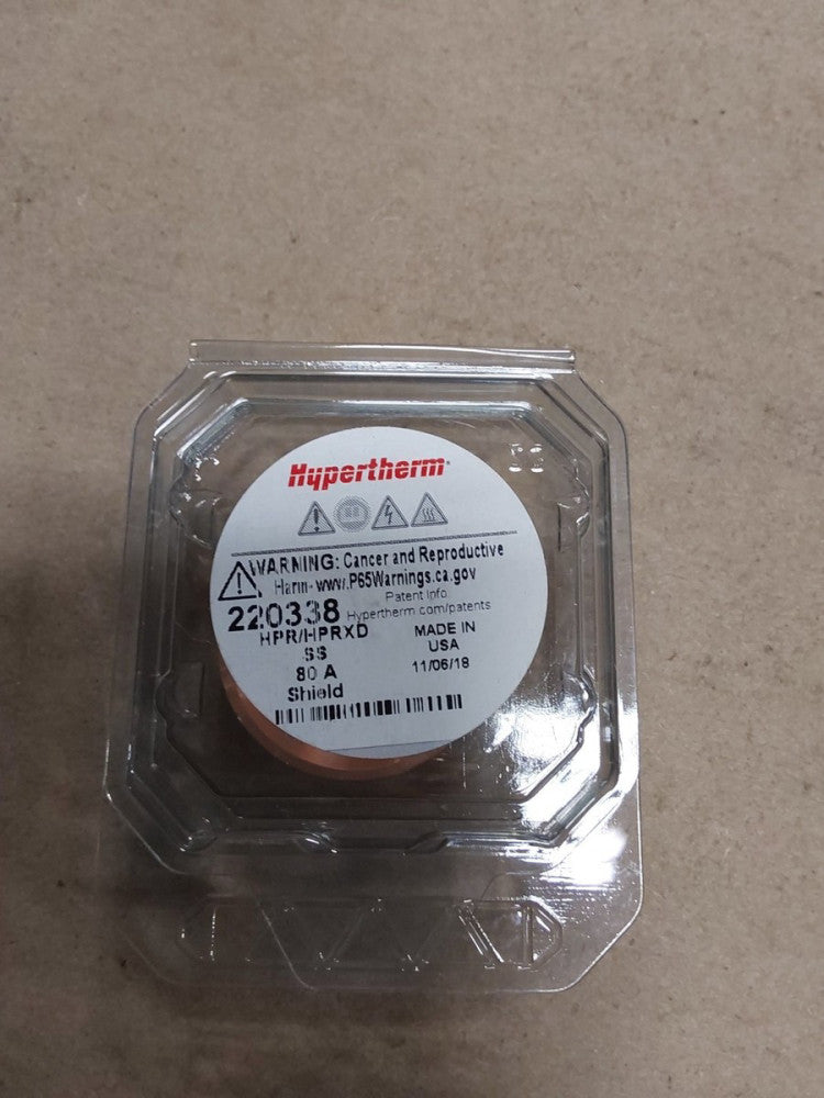 Hypertherm 220338 HPR/HPRXD SS 80 Amp Shield..E4