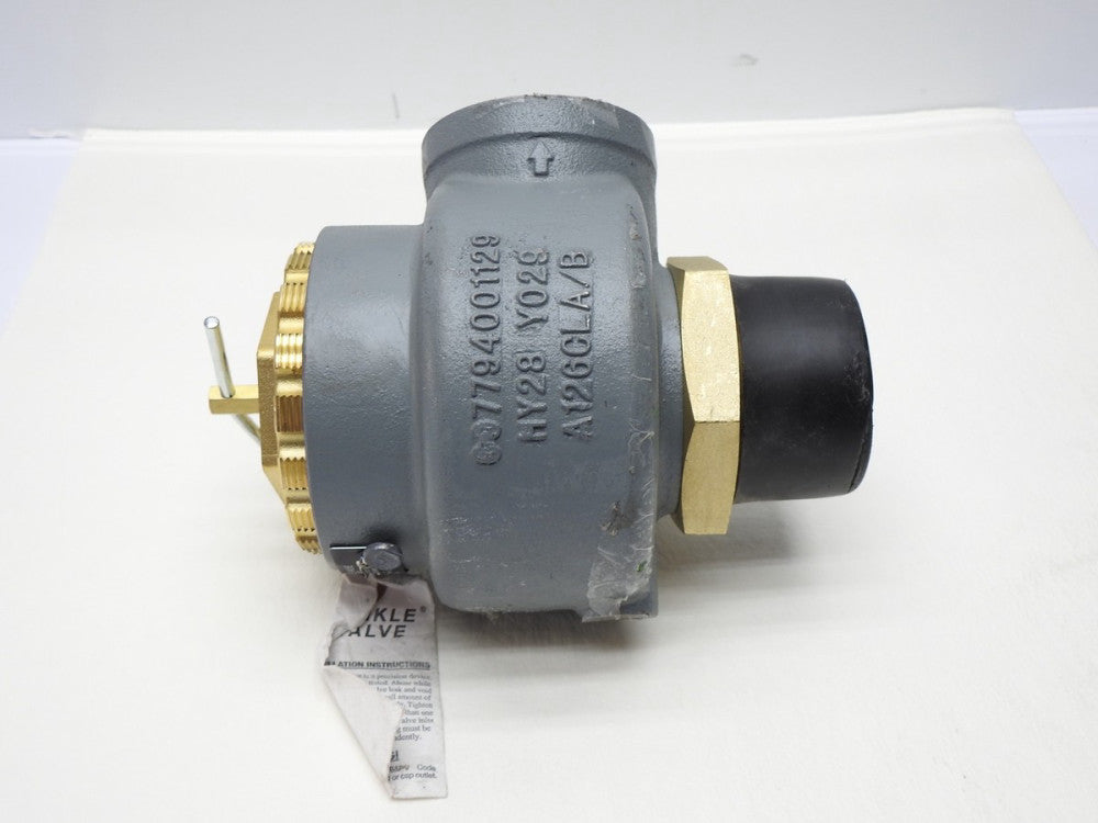 Kunkle Model 337 Safety Valve | 2-1/2" Inlet CRN0G0787.5C, 0337-J01ANE NOB NEW