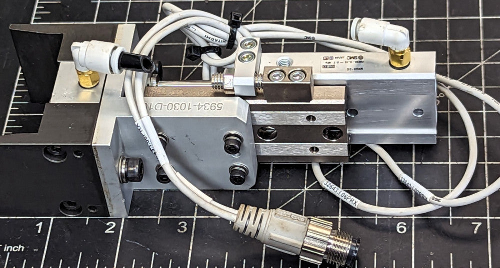 MXQ8-30A SMC Slide Table Guided 8mm Bore 30mm Stroke WORKING PULL [B6S3]