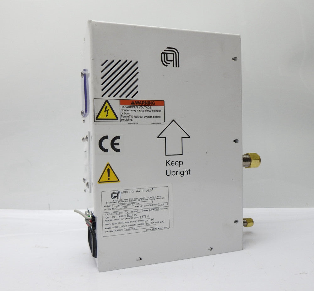 AMAT 0180-05574 Applied Materials Water Delivery System 115 V, 1Ph, 3 Wire
