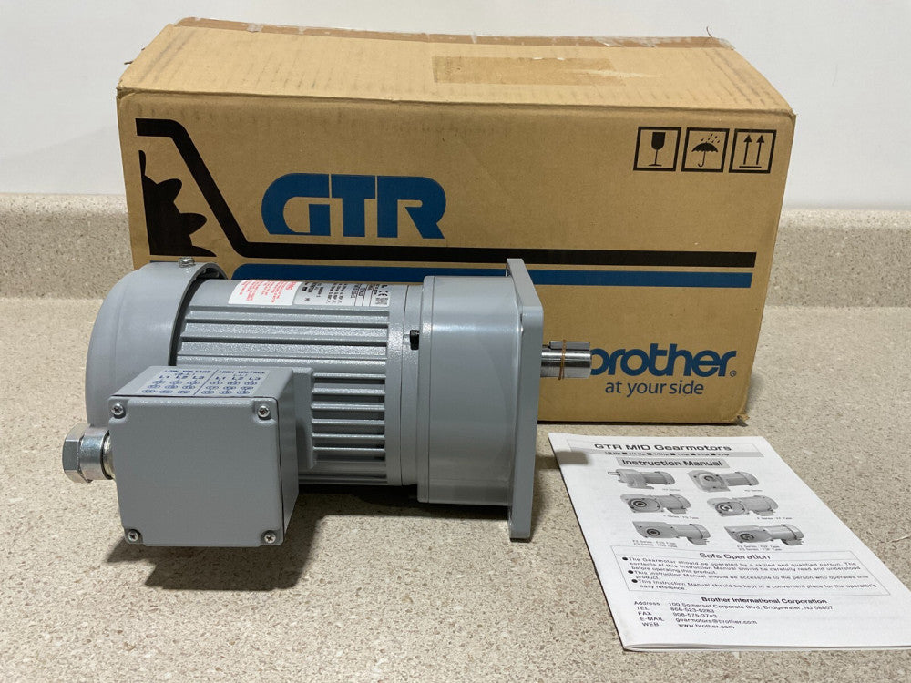 Brother G3K18N015-BMK4A 1/4HP, 15.1 Ratio NEW