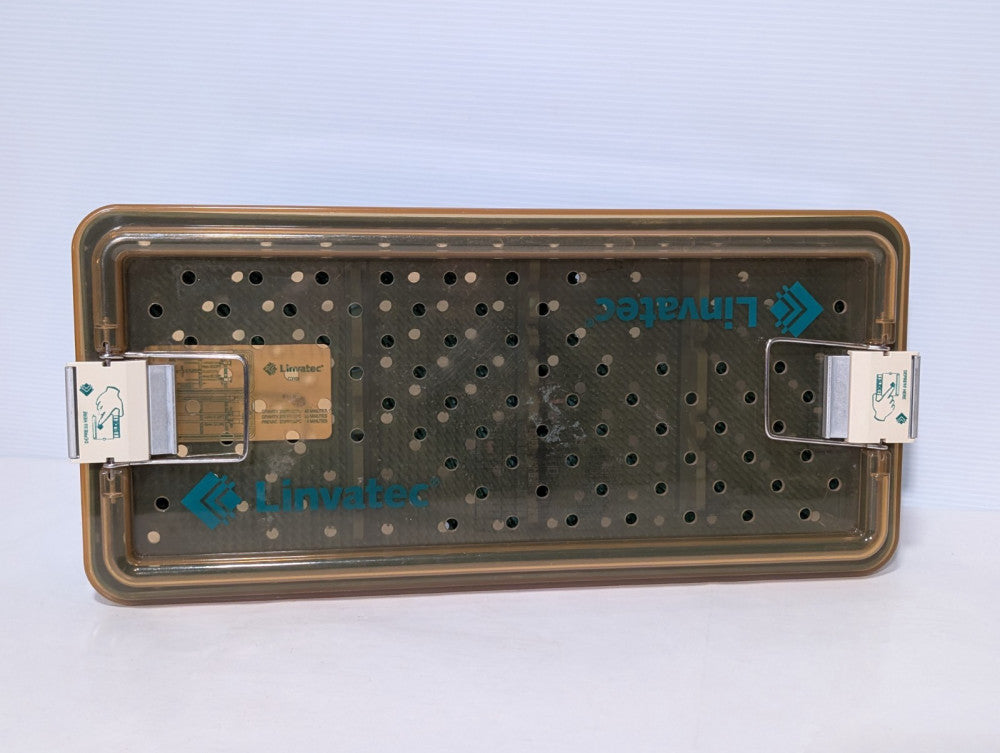 Linvatec C3108 Medical Storage Sterilization Tray Case for Scopes, Trocar, Tools