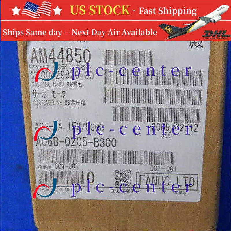 FANUC A06B-0205-B300 Servo Motor A06B0205B300 New In Box free Shipping