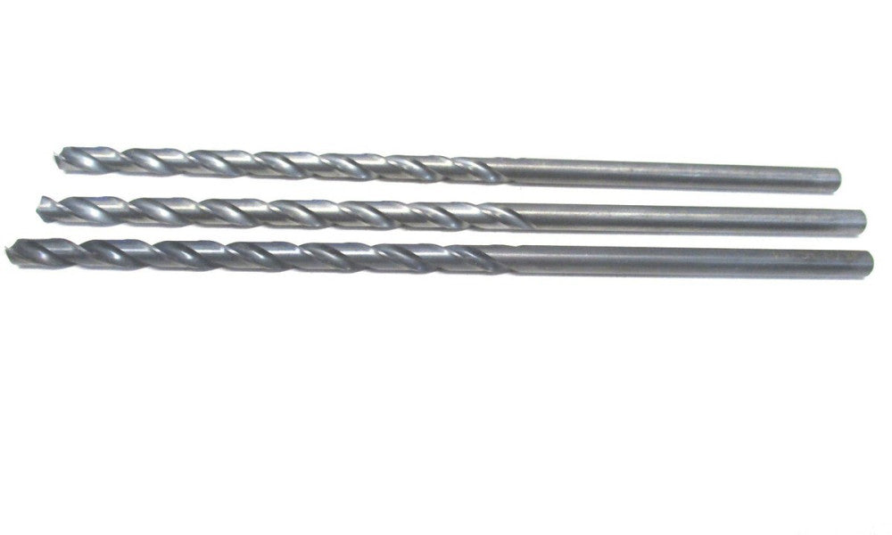 C-L (50298) #8 .199 x 3/16 x 3-5/8 x 6 118° 2-Flute RH HSS Taper Drill - 3 QTY